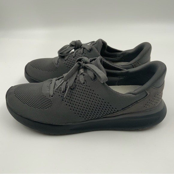 Kizik Charcoal Lima  Lace-Up Slip-On Sneakers. Unisex Men’s Size 8/ Women’s 9.5. - Picture 3 of 9